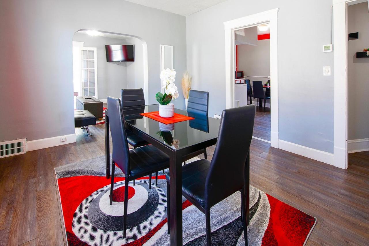 The Rubi Lounge - Spacious Brooklyn Centre Modern Escape Near Downtown With Parking, 300Mb Wifi & Self Check-In Cleveland Exterior foto
